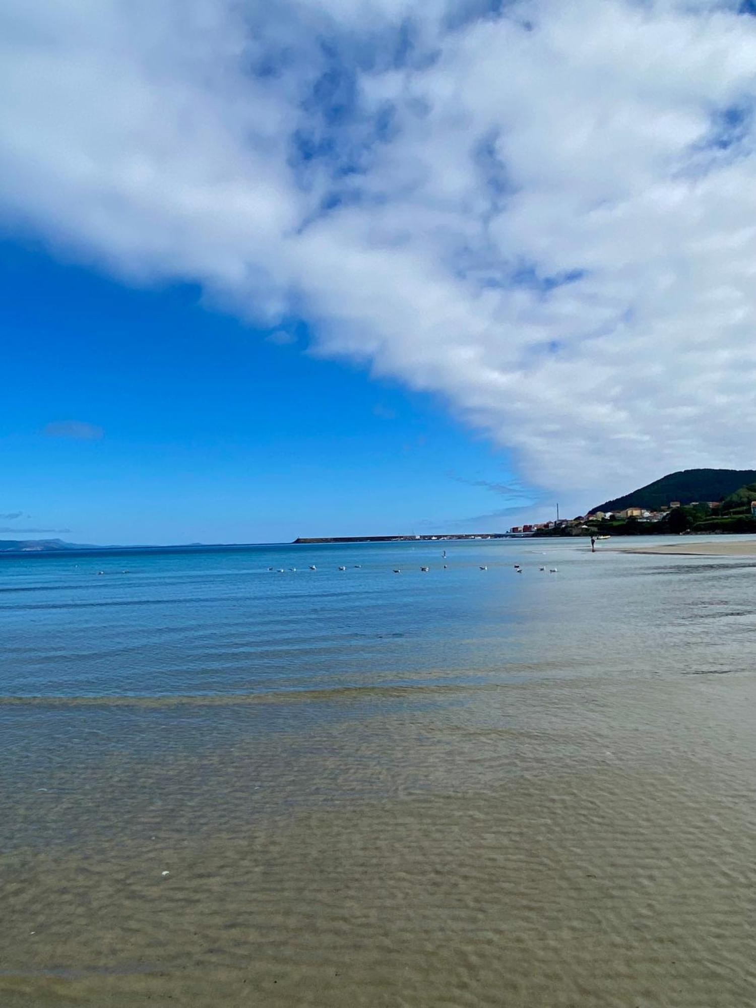 Apto Las Dunas De Langosteira En Finisterre Bagian luar foto