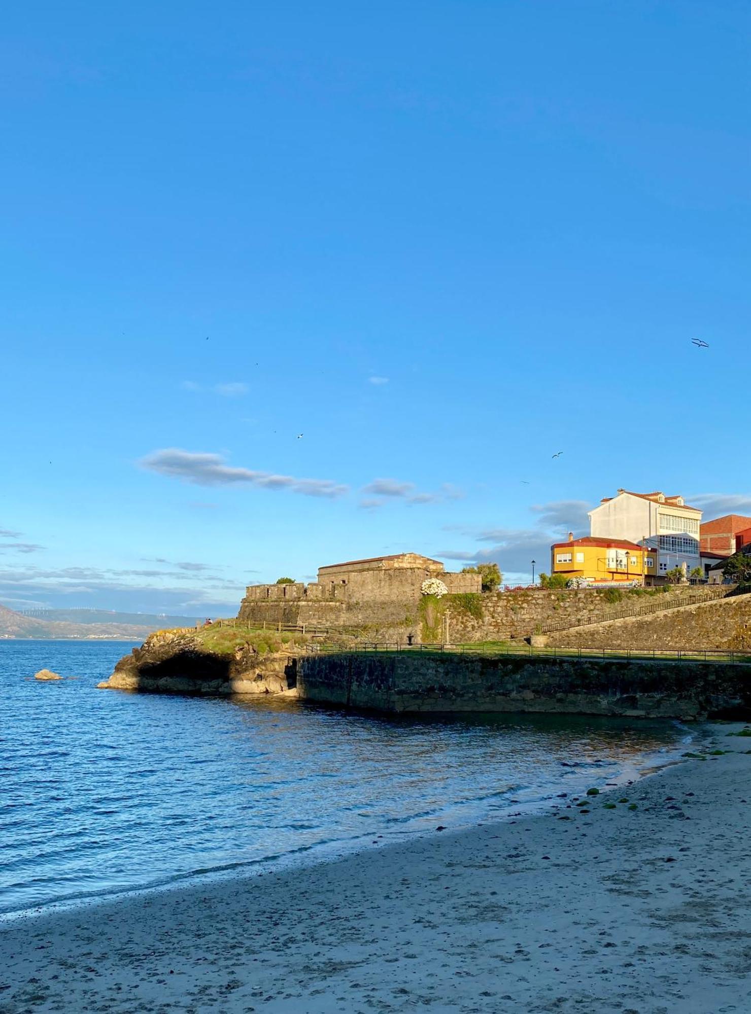 Apto Las Dunas De Langosteira En Finisterre Bagian luar foto