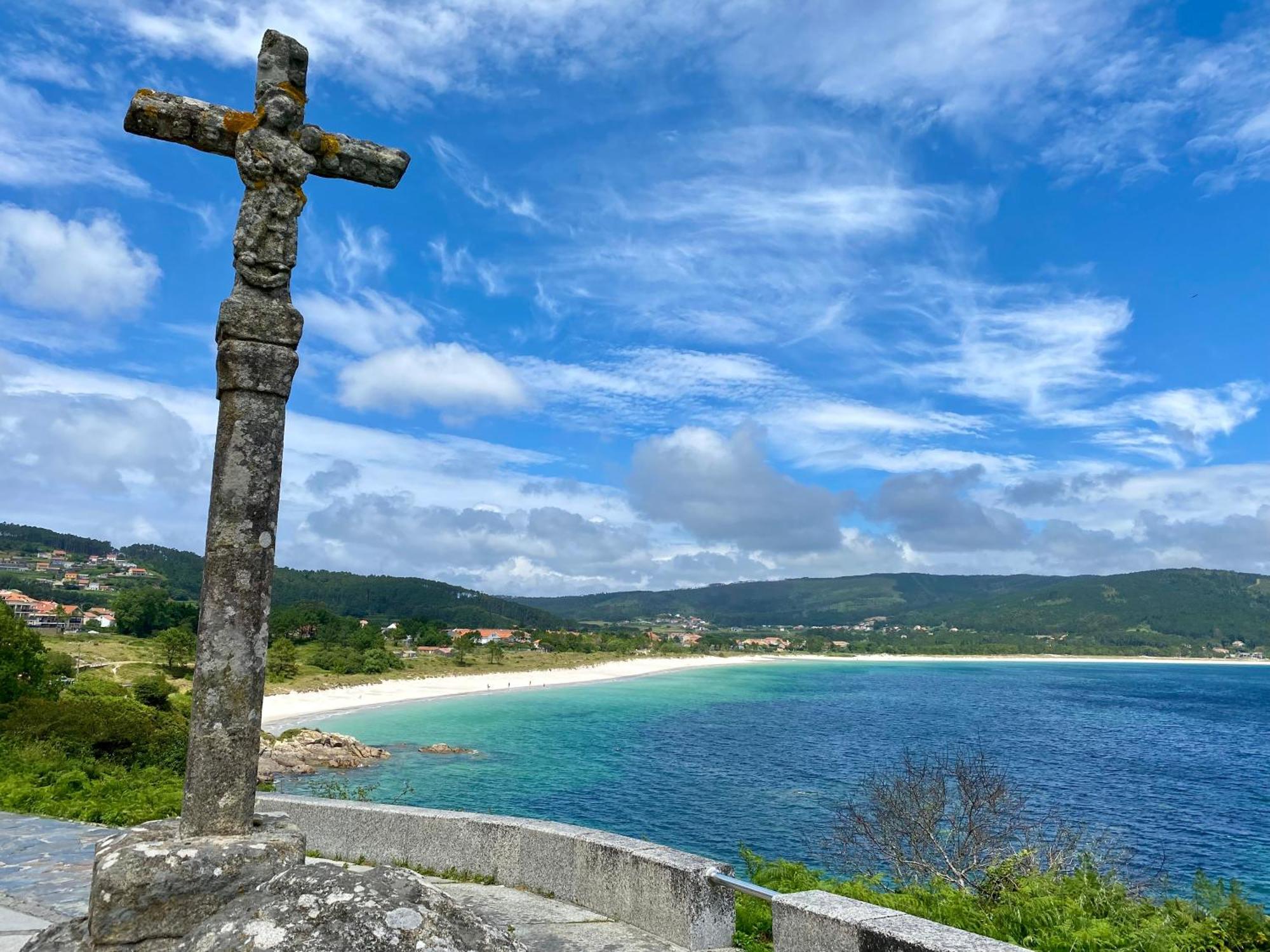 Apto Las Dunas De Langosteira En Finisterre Bagian luar foto